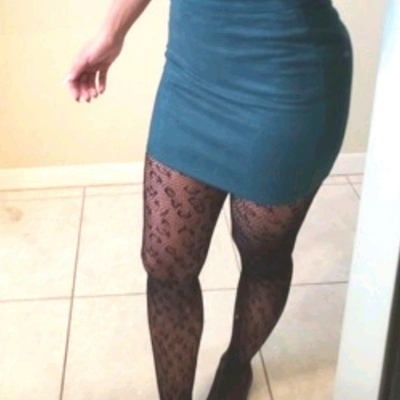 Leopard print stocking - Picture 4 of 4